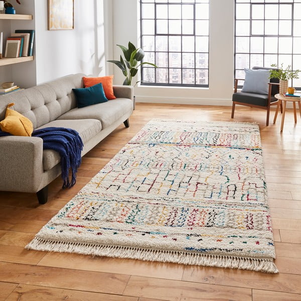 Beżowy dywan 290x200 cm Boho – Think Rugs-image-1