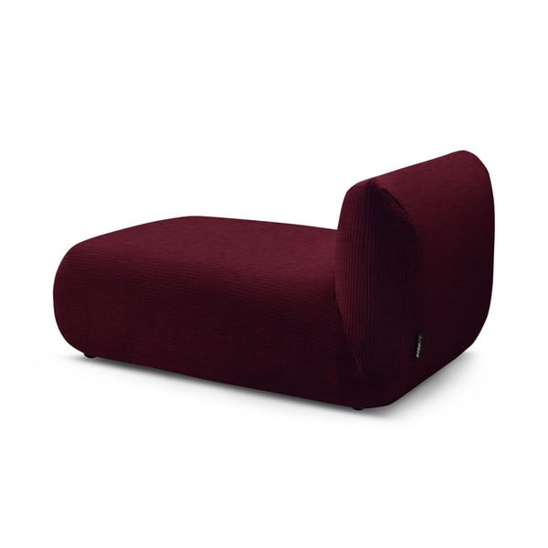 Bordowy sztruksowy moduł sofy Lecomte – Bobochic Paris-image-1