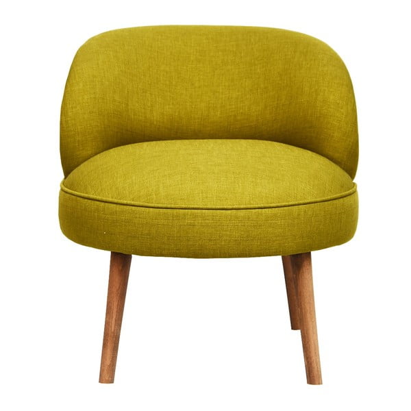 Żółty fotel Nice – Artie