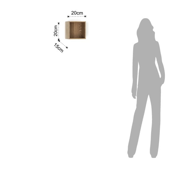 Półka Tomasucci Billa, 20x15x20 cm-image-2