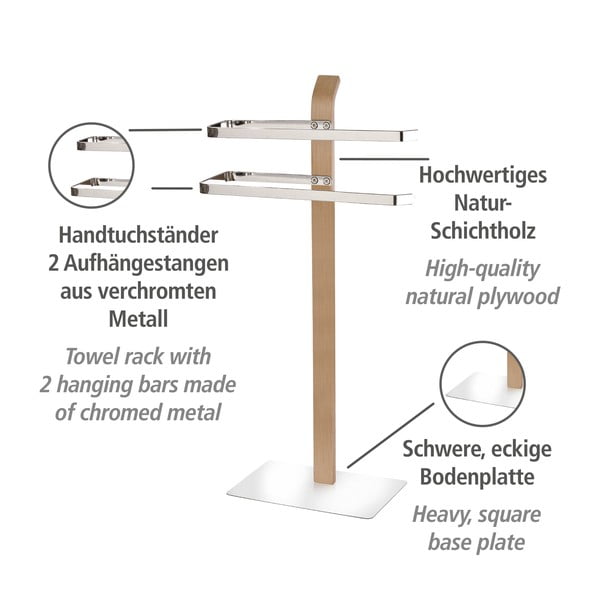 Stojk na ręczniki Wenko Samona-image-2