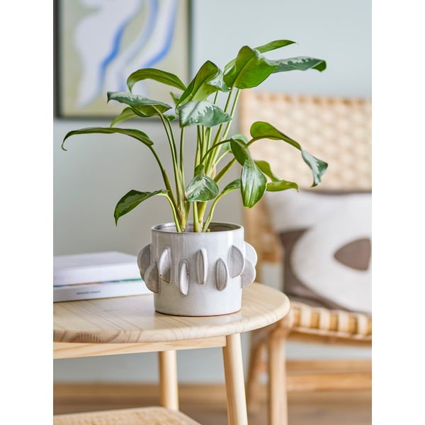 Kamionkowa osłonka na doniczkę ø 18 cm Roza – Bloomingville-image-1