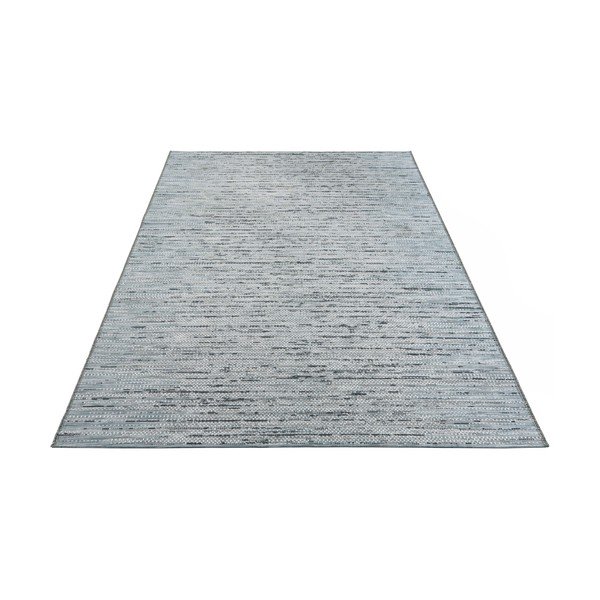 Antracytowo-niebieski dywan odpowiedni na zewnątrz Elle Decoration Curious Laval, 77x150 cm-image-1