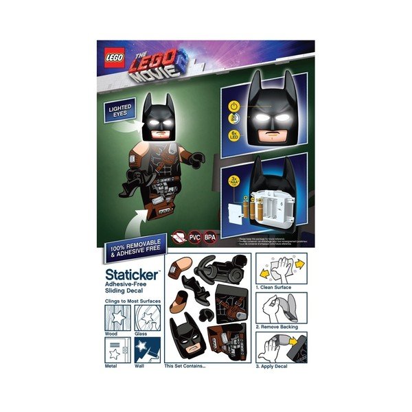Kinkiet z naklejką LEGO® 2 Batman-image-3