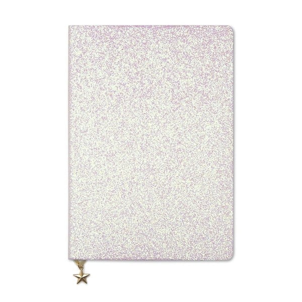 Różowy notes A5 GO Stationery All That Glitters Chammpagne
