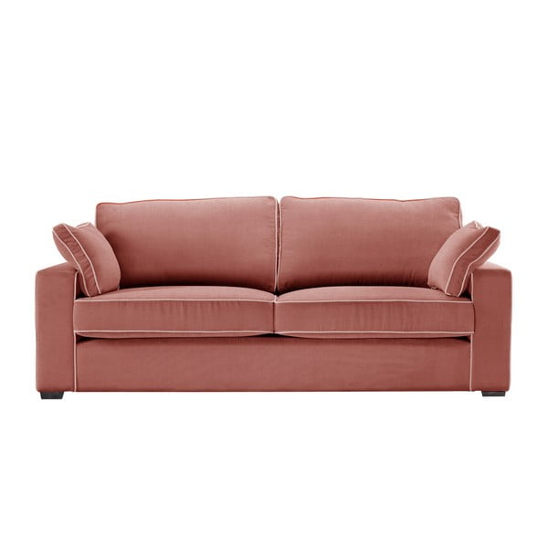 Sofa 3-osobowa Jalouse Maison Serena, różowa