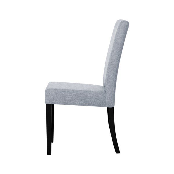 Szare krzesło z czarnymi nogami Ted Lapidus Maison Tonka-image-2