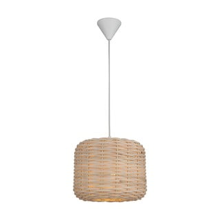 Lampa wisząca z bambusowym kloszem Homemania Decor Bamboo, ø 25 cm