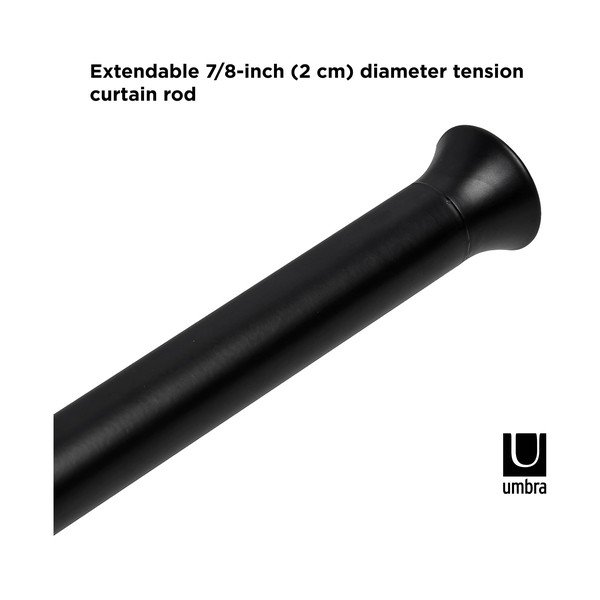 Stalowy regulowany karnisz 137 - 229 cm Chroma – Umbra-image-4