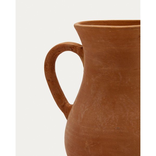 Pomarańczowy wazon z terakoty Mercia – Kave Home-image-2