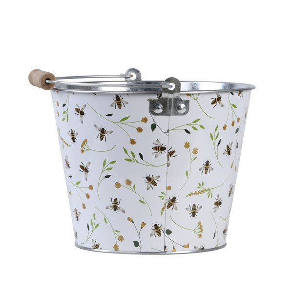 Wiaderko ogrodowe z nadrukiem Esschert Design Bee, 5 l-image-2