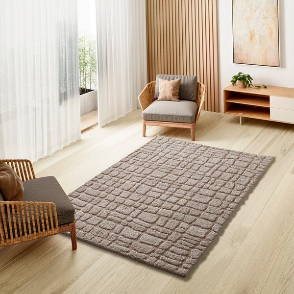 Beżowy dywan 126x190 cm Juno – Universal-image-1