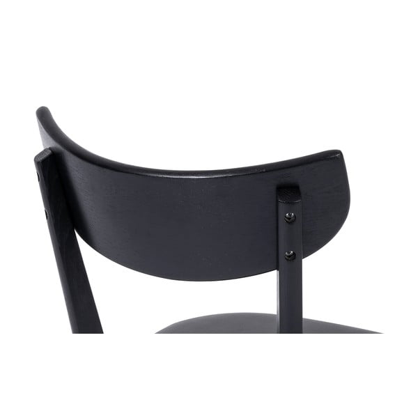 Czarne krzesło z drewna dębowego Arch – Bonami Selection-image-3