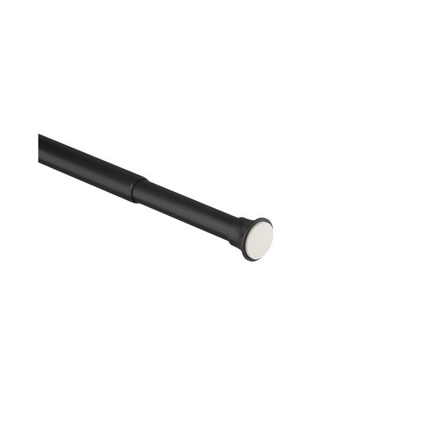 Drążek na zasłonę prysznicową w kolorze matowej czerni 106 - 182 cm Chroma – Umbra