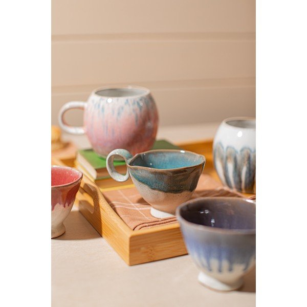 Beżowy kubek ceramiczny Coralie – Sass & Belle-image-2