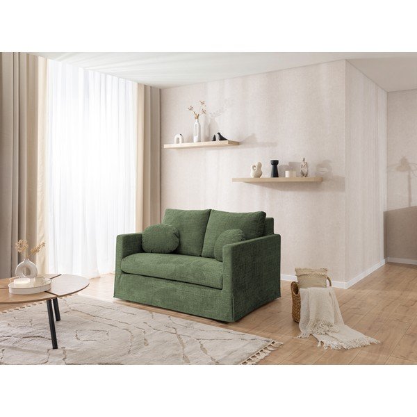 Zielona sofa 140 cm Paphos – Ropez-image-2