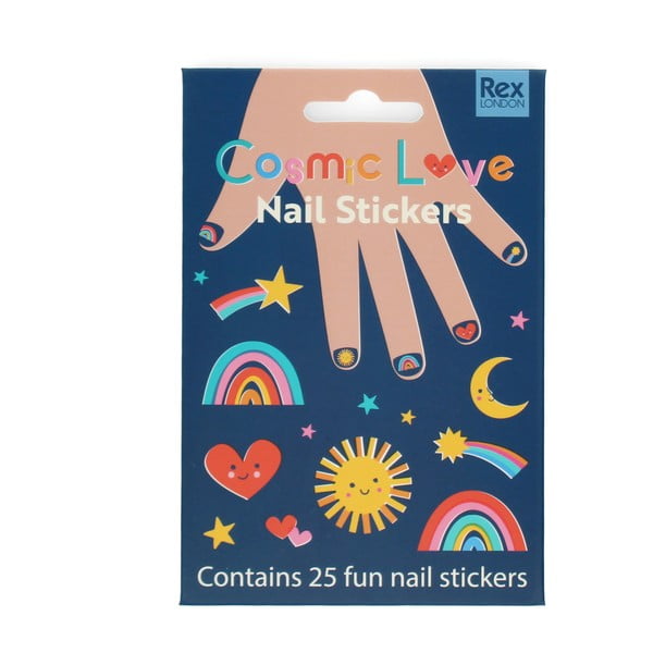 Zestaw kreatywny Cosmic Love – Nail stickers – Rex London-image-2
