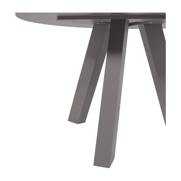 Okrągły stół z litego drewna dębowego ø 129 cm Rhonda – WOOOD-image-4