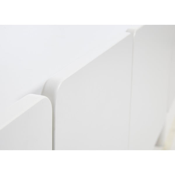 Biała komoda 160x70x45 cm Bera – Unique Furniture-image-4