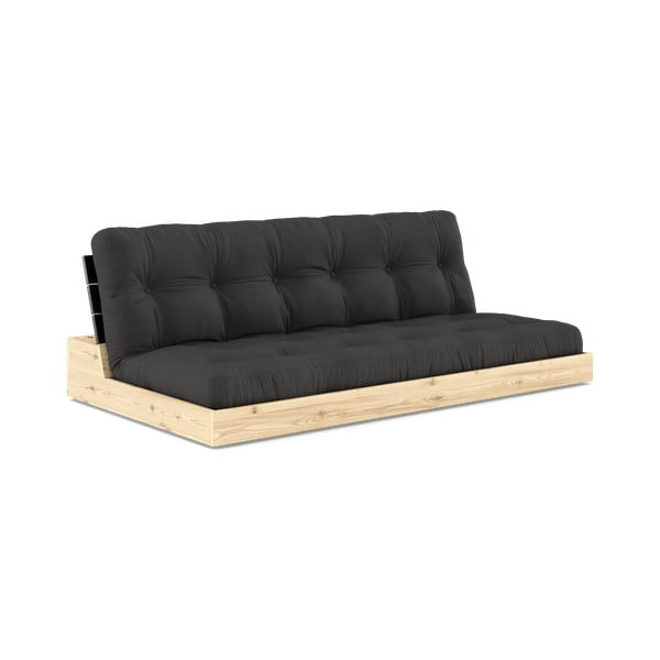 Ciemnoszara rozkładana sofa 196 cm Base – Karup Design