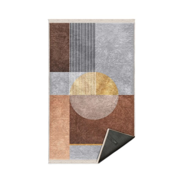 Szaro-brązowy dywan 160x230 cm – Mila Home
