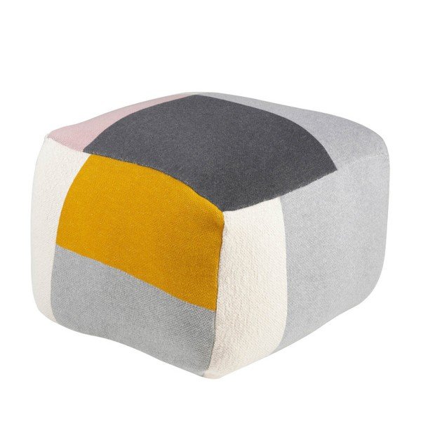 Wielokolorowy puf sømcasa Block-image-2