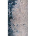 Niebiesko-kremowy dywan odpowiedni do prania 180x120 cm – Vitaus
