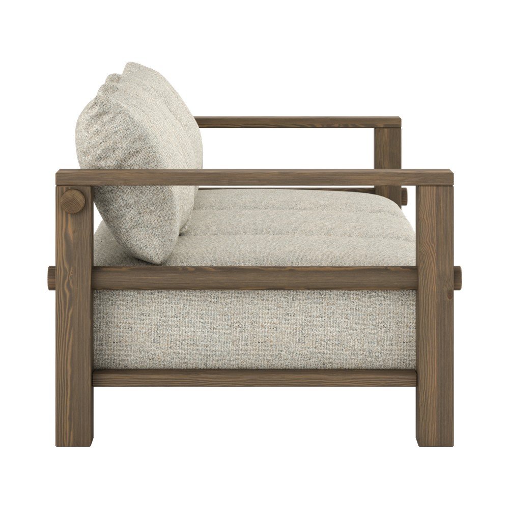 Jasnoszara sofa 225 cm Bare – Karup (zdjęcie 11)