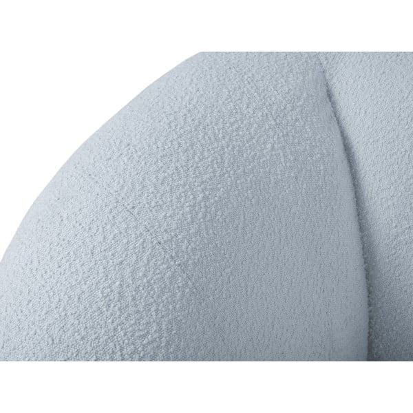 Jasnoniebieska sofa z materiału bouclé 230 cm Essen – Cosmopolitan Design-image-4