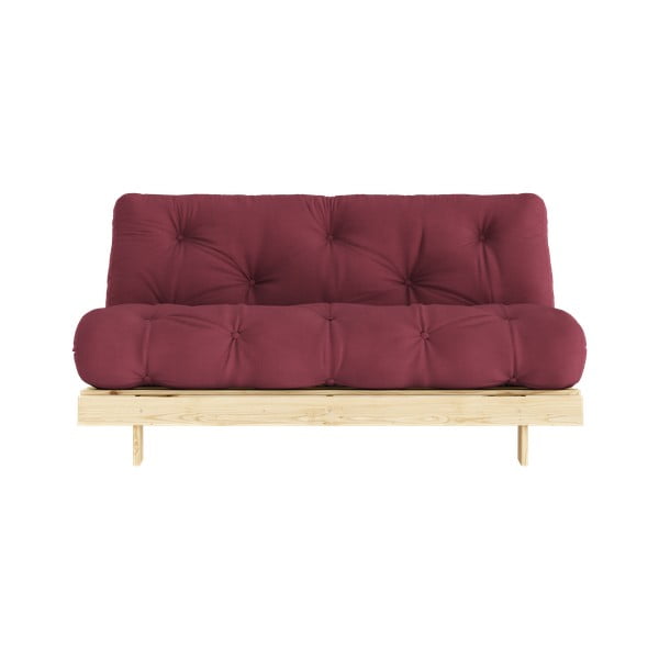 Czerwona rozkładana sofa 160 cm Roots – Karup Design-image-3