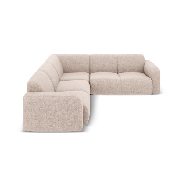 Beżowy narożnik (strona zmienna/w kształcie litery L) Molino – Micadoni Home