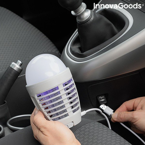 Lampka kempingowa na komary z funkcją ładowania 2w1 InnovaGoods-image-2
