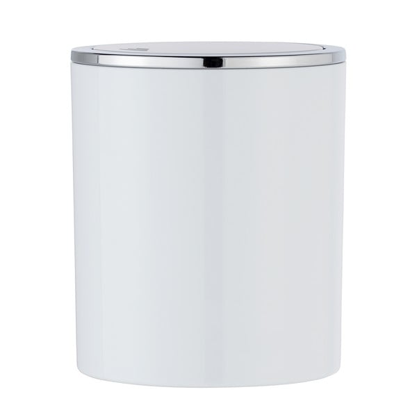Biały kosz na śmieci Wenko Inca, 2 l-image-1