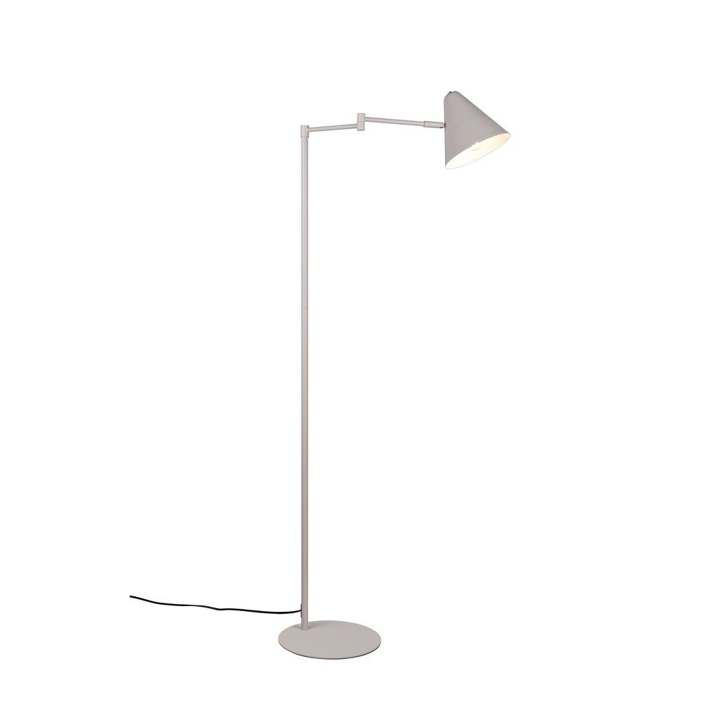 Lampa stojąca z elastyczną konstrukcją w kolorze kości słoniowej (wysokość 126,5 cm) Cosima – Trio (zdjęcie 4)