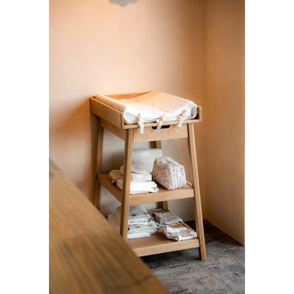 Przewijak z litego drewna dębowego w naturalnym kolorze Woods – Vipack-image-4