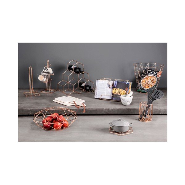 Stojak na książkę kucharską w kolorze miedzi Premier Housewares Vertex-image-2