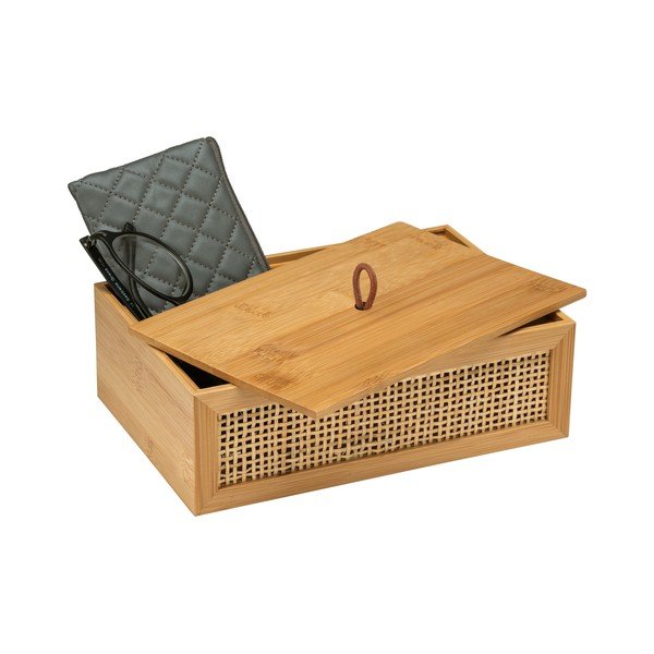 Bambusowy organizer łazienkowy Wenko Allegre, 22x7 cm-image-1