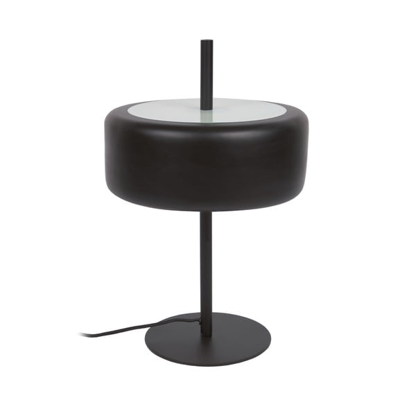 Czarna lampa stołowa z metalowym kloszem (wys. 50 cm) Francisca – Kave Home