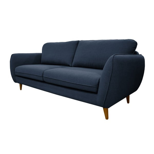 Granatowa sofa 3-osobowa Støraa Bari-image-1