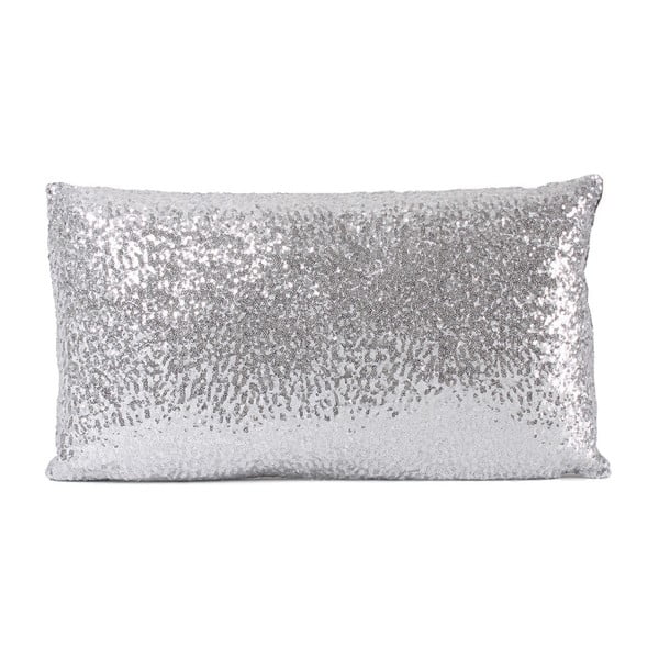 Poszewka na poduszkę w srebrnej barwie Raya, 55x30 cm