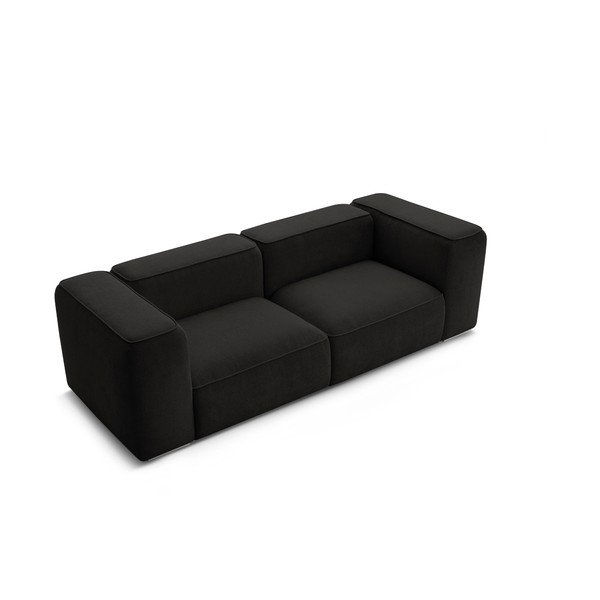 Czarna sofa 255 cm Zephyr – Bobochic Paris-image-4