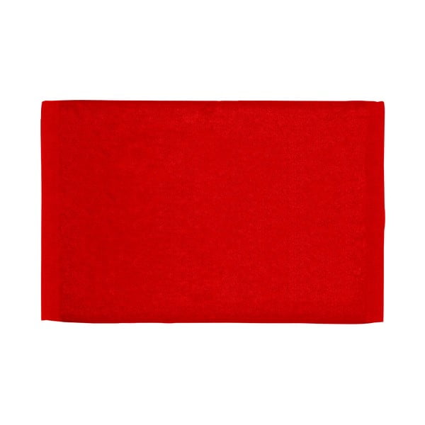 Dywanik łazienkowy 50x80 cm, czerwony