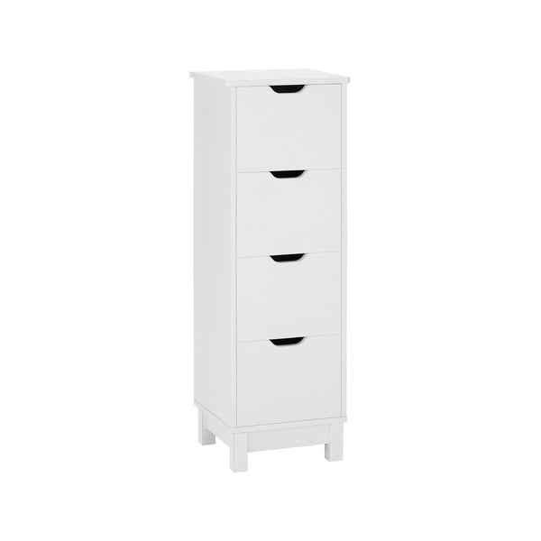 Biała szafka łazienkowa Støraa Posta, 33x100 cm-image-1
