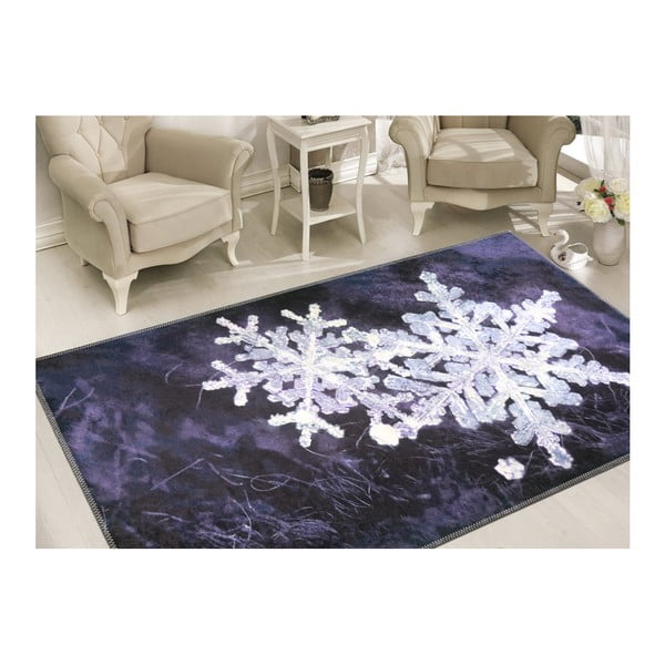 Dywan Vitaus Big Snowflakes, 80x120 cm