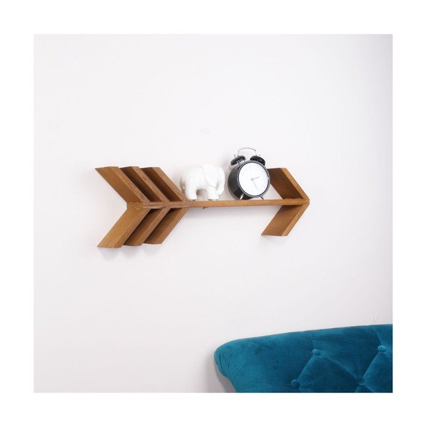 Półka drewniana North Carolina Scandinavian Home Decors Fleche