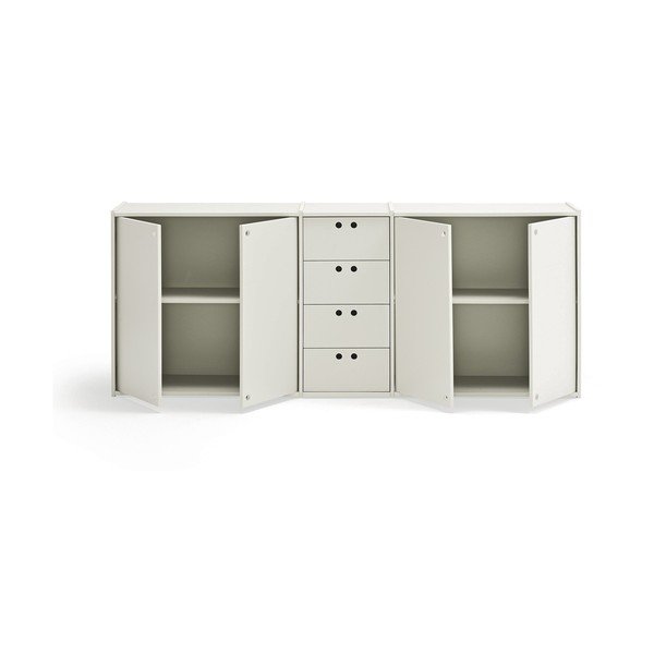 Kremowa komoda 197x80x40 cm Wally – Teulat-image-2