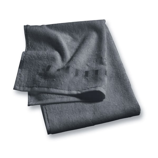 Grafitowy ręcznik Esprit Solid 35x50 cm