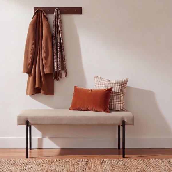 Beżowa  ławka Swindon – House Nordic-image-2