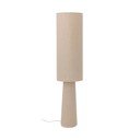 Lampa stojąca w naturalnym kolorze z tekstylnym kloszem (wysokość 120 cm) Emmie – Bloomingville