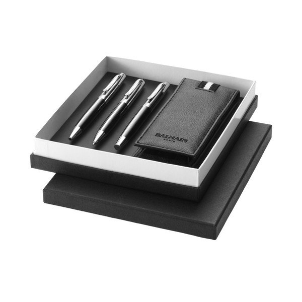 Zestaw do pisania z notesem Balmain Pen And Pencil